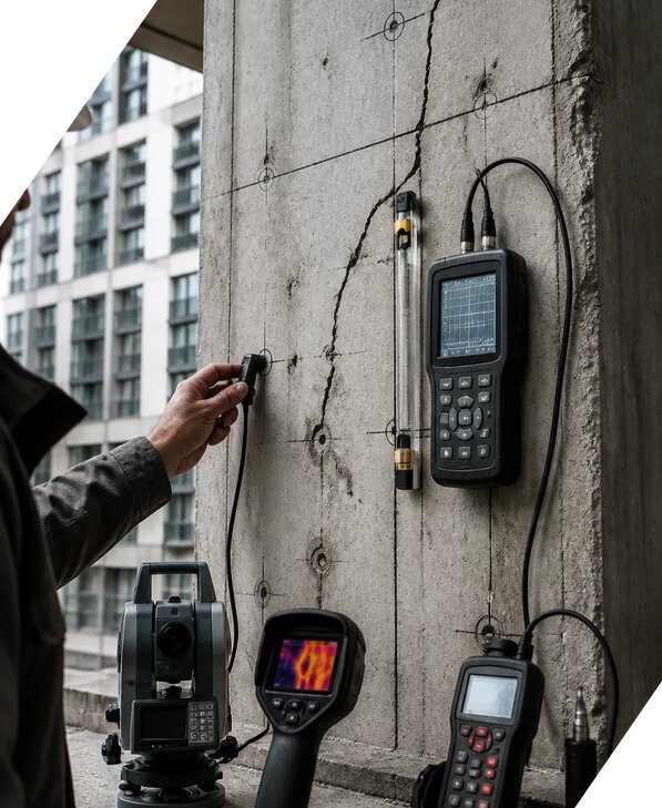 Инструментальное обследование зданий в Евпатории от 15800 р. | ЭкспертизаРоссия