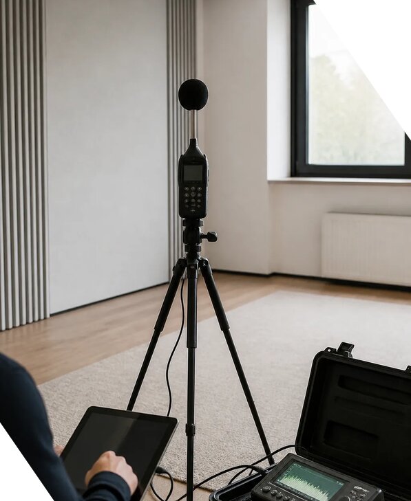 Акустическое обследование помещений и зданий в Евпатории